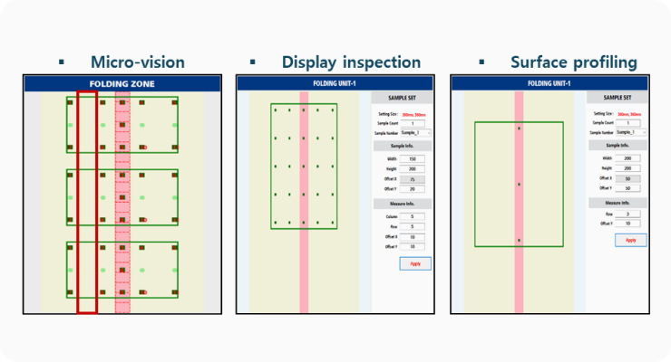 Position specification UI